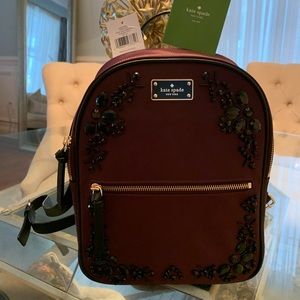Kate Spade ♠️ NWT Sm Bradley Embellished Packpack